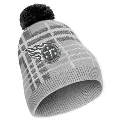 Tennessee Titans WEAR by Erin Andrews Women's Plaid Knit Hat with Pom & Scarf Set discount