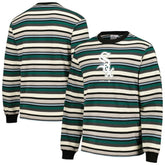 Chicago White Sox PLEASURES Ballpark Long Sleeve T-Shirt Cream/Green