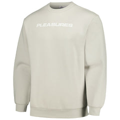 Cleveland Guardians PLEASURES Ballpark Pullover Sweatshirt Gray