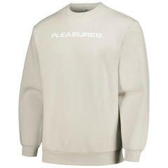 Milwaukee Brewers PLEASURES Ballpark Pullover Sweatshirt Gray