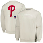 Philadelphia Phillies PLEASURES Ballpark Pullover Sweatshirt Gray