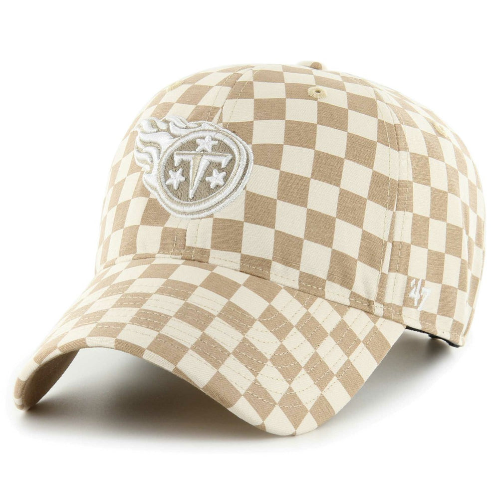 Tennessee Titans '47 Women's Vibe Check Clean Up Adjustable Hat - Tan on sale
