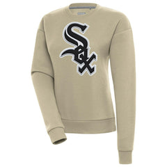 Chicago White Sox Antigua Women's Victory Pullover Sweatshirt Khaki
