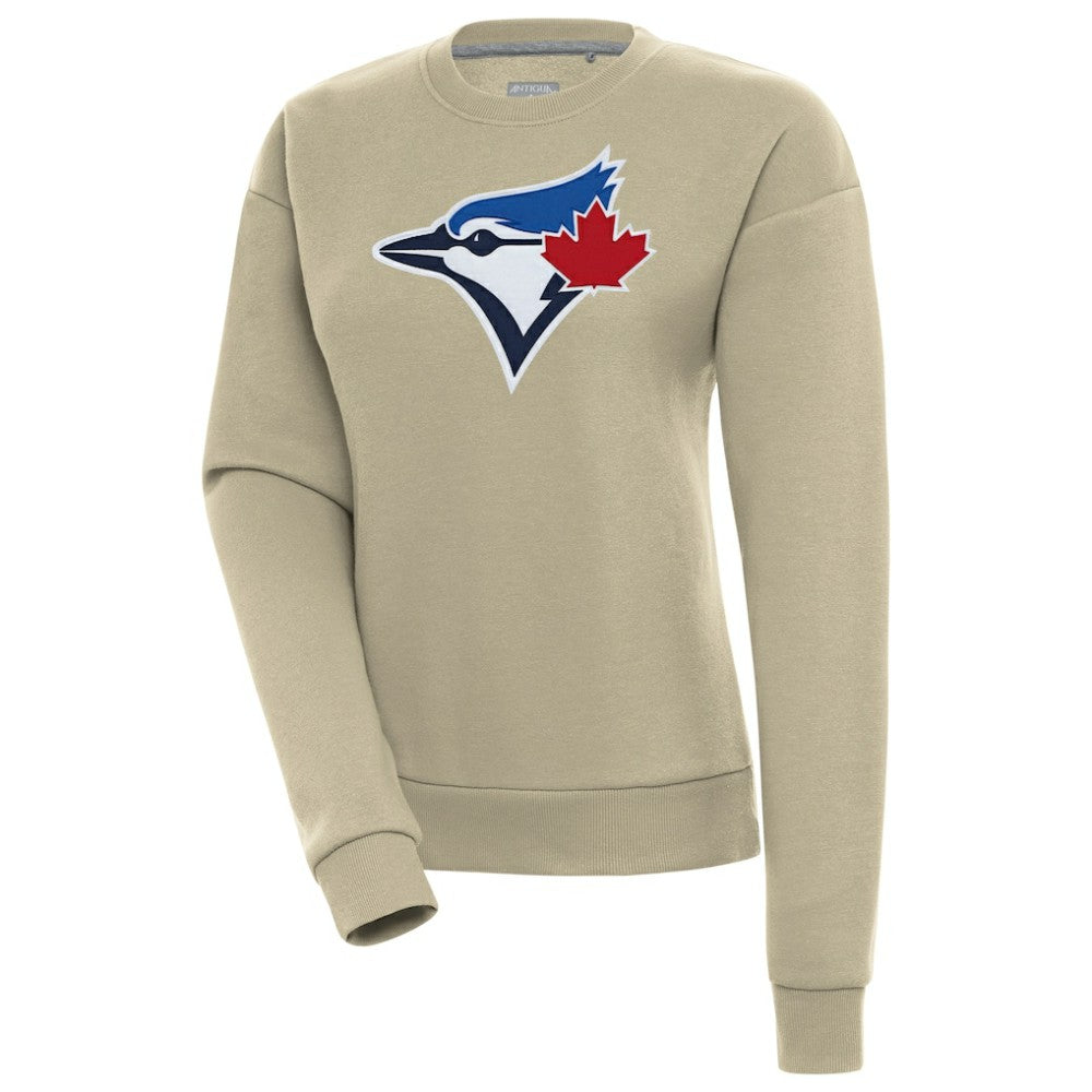 Toronto Blue Jays Antigua Women's Victory Pullover Sweatshirt Khaki