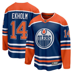 Mattias Ekholm Edmonton Oilers Fanatics Home Breakaway Jersey - Royal Jerseys