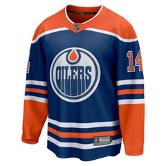 Mattias Ekholm Edmonton Oilers Fanatics Home Breakaway Jersey - Royal Jerseys