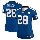 Jonathan Taylor Indianapolis Colts Women's Alternate Legend Player Performance Top - Royal for sale