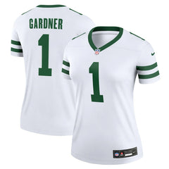 Ahmad Sauce Gardner New York Jets Women's Legend Player Performance Top - Legacy White outlet