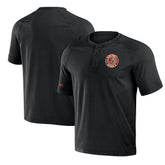 Cincinnati Bengals NFL x Darius Rucker Collection Washed Raglan Henley T-Shirt - Black cheap