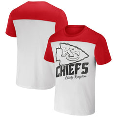 Kansas City Chiefs NFL x Darius Rucker Collection Colorblocked T-Shirt - Cream discount