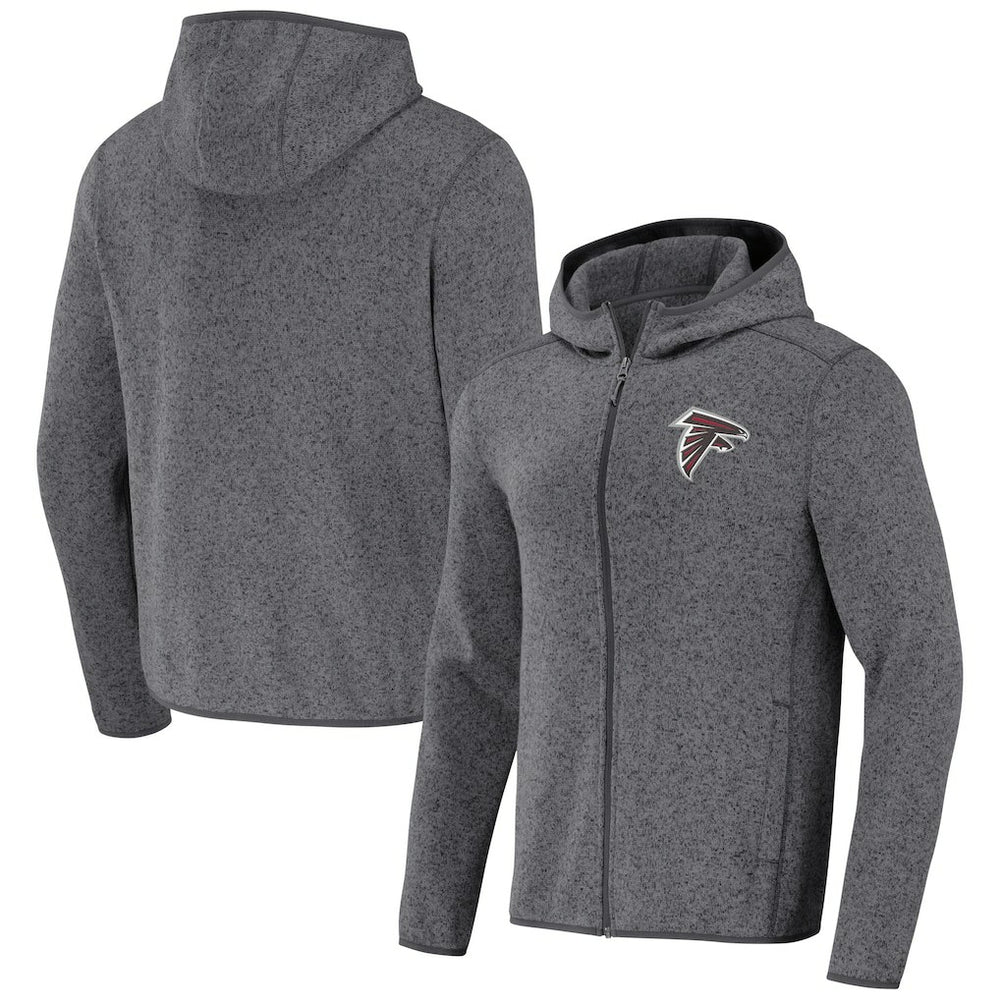 Atlanta Falcons NFL x Darius Rucker Collection Fleece Pullover Hoodie - Gray on sale