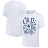 Indianapolis Colts NFL x Darius Rucker Collection Vintage Football T-Shirt - White cheap