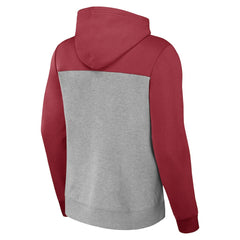 Arizona Cardinals NFL x Darius Rucker Collection Color Blocked Pullover Hoodie - Heather Gray outlet