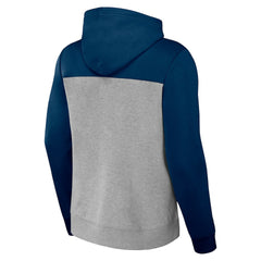 Chicago Bears NFL x Darius Rucker Collection Color Blocked Pullover Hoodie - Heather Gray outlet