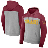 Washington Commanders NFL x Darius Rucker Collection Color Blocked Pullover Hoodie - Heather Gray online