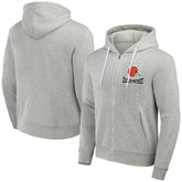 Cleveland Browns NFL x Darius Rucker Collection Domestic Full-Zip Hoodie - Heather Gray sale