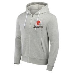 Cleveland Browns NFL x Darius Rucker Collection Domestic Full-Zip Hoodie - Heather Gray sale