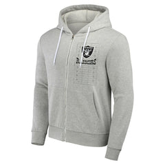 Las Vegas Raiders NFL x Darius Rucker Collection Domestic Full-Zip Hoodie - Heather Gray outlet