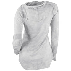Chicago Cubs Women's Omni-Wick Sunday Ball Pullover Hoodie Gray