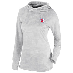 Cleveland Guardians Women's Omni-Wick Sunday Ball Pullover Hoodie White