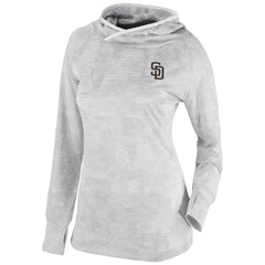 San Diego Padres Women's Omni-Wick Sunday Ball Pullover Hoodie White