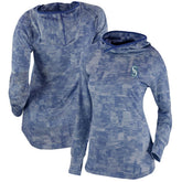 Seattle Mariners Women's Omni-Wick Sunday Ball Pullover Hoodie Navy