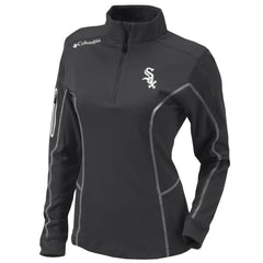 Chicago White Sox Women's Omni-Wick Shotgun Quarter-Zip Pullover Top Charcoal