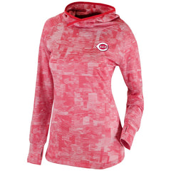 Cincinnati Reds Women's Omni-Wick Sunday Ball Pullover Hoodie Red