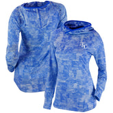 Kansas City Royals Women's Omni-Wick Sunday Ball Pullover Hoodie Royal