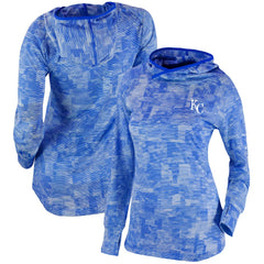 Kansas City Royals Women's Omni-Wick Sunday Ball Pullover Hoodie Royal
