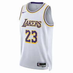 LeBron James Los Angeles Lakers Unisex Swingman Jersey - Association Edition - White shop