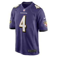 Zay Flowers Baltimore Ravens Game Jersey - Purple sale