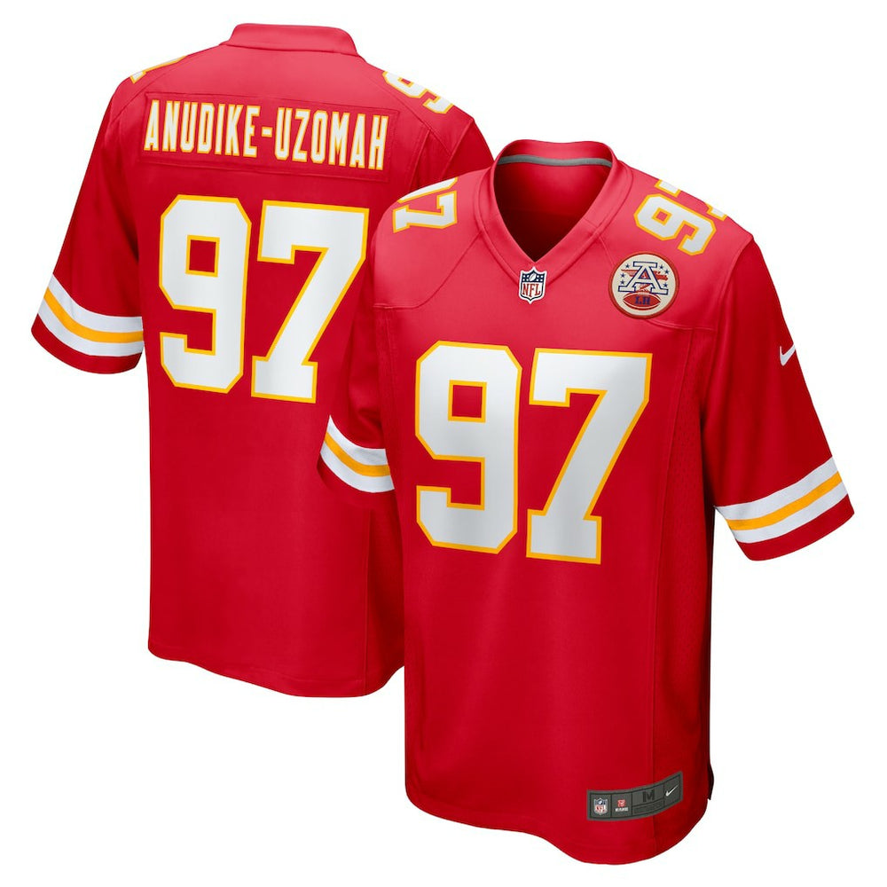 Felix Anudike-Uzomah Kansas City Chiefs Game Jersey - Red for sale