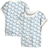Los Angeles Dodgers Lusso Women's Madge Dolman Tri-Blend T-Shirt White