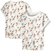 Houston Astros Lusso Women's Madge Dolman Tri-Blend T-Shirt White