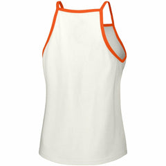 San Francisco Giants Lusso Women's Nadine Halter Tank Top White