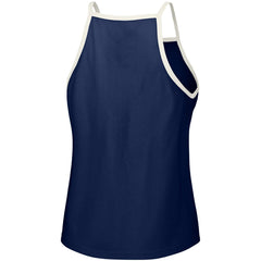 Houston Astros Lusso Women's Nadine Halter Tank Top Navy