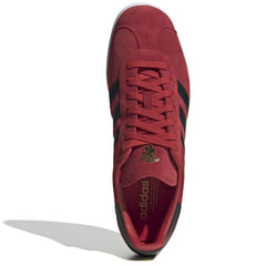 Manchester United Originals Team Gazelle Shoes – Red