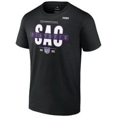 Sacramento Kings 2023 NBA Playoffs Jump Ball T-Shirt - Black discount
