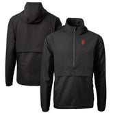 San Francisco Giants Cutter & Buck Charter Eco Recycled Half-Zip Anorak Jacket Black