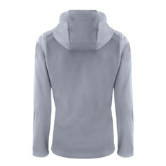 Los Angeles Dodgers Cutter & Buck Women's Evoke Eco Softshell Recycled Full-Zip Jacket Gray