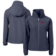 Philadelphia Phillies Cutter & Buck Women's Charter Eco Recycled Full-Zip Jacket Navy
