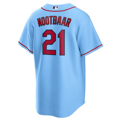 Lars Nootbaar St. Louis Cardinals Alternate Replica Jersey Light Blue