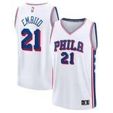 Joel Embiid Philadelphia 76ers Fast Break Replica Jersey - Association Edition - White outlet