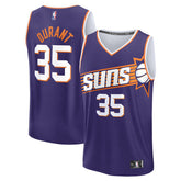 Kevin Durant Phoenix Suns Fast Break Replica Jersey - Icon Edition - Purple cheap