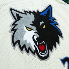 Kevin Garnett Minnesota Timberwolves Chainstitch Swingman Jersey - Cream sale