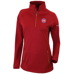 Detroit Pistons Women's Omni-Wick Outward Nine Quarter-Zip Pullover Top sale - Red for sale