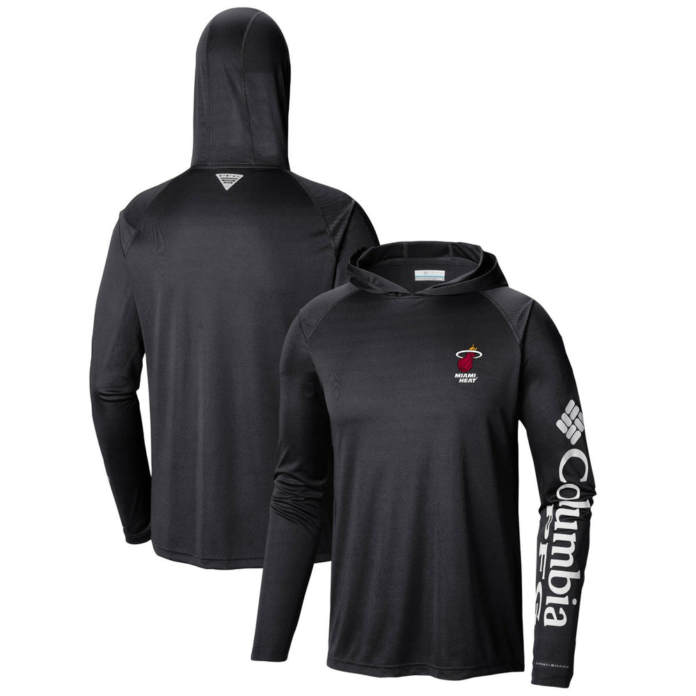 Miami Heat Terminal Tackle Long Sleeve Hoodie T-Shirt - Black discount