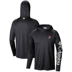 Portland Trail Blazers Terminal Tackle Long Sleeve Hoodie T-Shirt - Black discount