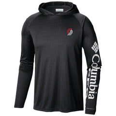 Portland Trail Blazers Terminal Tackle Long Sleeve Hoodie T-Shirt - Black discount